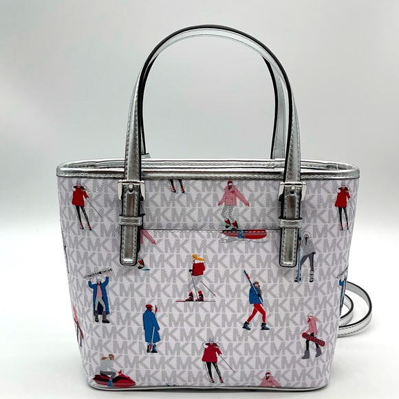 Michael Kors Xsmall JST Top Zip Tote Bag - Picture 5 of 11